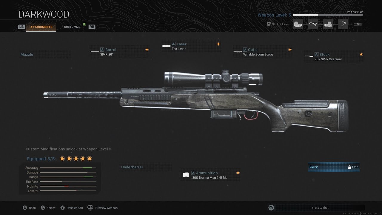 Quick clip using the nerfed SPR-208.   MODERN WARFARE