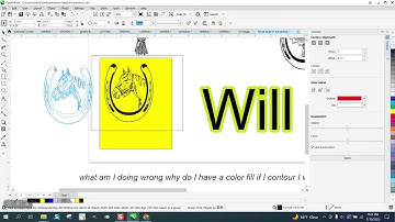 Corel Draw Tips & Tricks Contour with a Color fill when not wanted