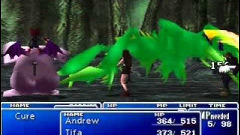 Final Fantasy VII Speedrun 48th Segment - 7:41 By Andrew 