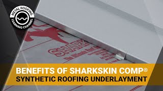 Sharkskin Comp Synthetic Metal Roof Underlayment: A Better Alternative To Felt Underlayment