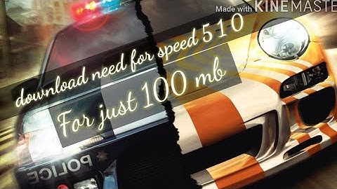 How to download need for speed mist wanted 5 1 0 for android ppsspp 100 mb