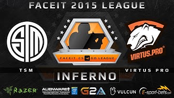 TSM vs VirtusPro - Inferno (FACEIT 2015 League)