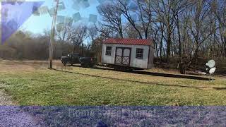 How to move a Shed with the basics! Harbor Freight winch for the win!!!