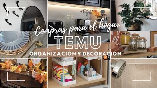 COMPRAS DE PARA EL HOGAR| organización mejoras y decoración con TEMU