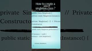Singleton Pattern in Java Explained in 30 Secs!