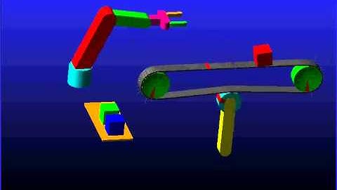 Adams View - Robot Arm & Belt