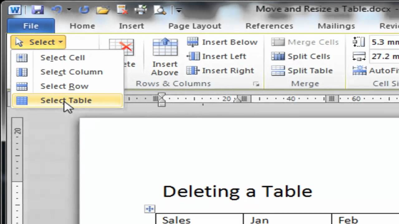 delete a page in microsoft word 2010