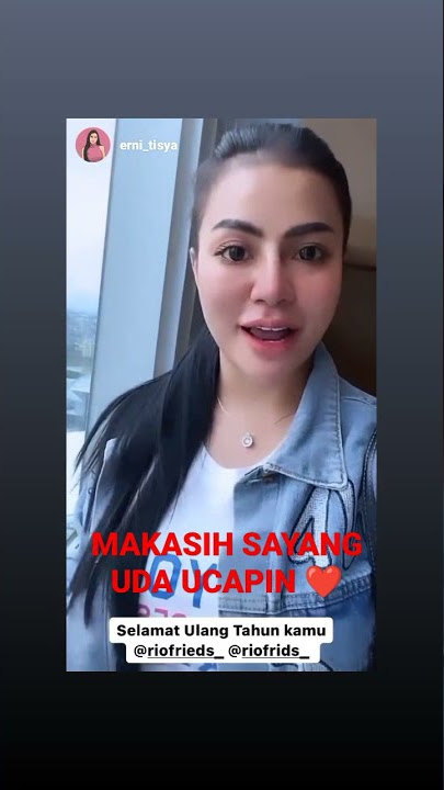 TISYA ERNI makasih Ucapin nya 🙏🙏🙏 #tisyaerni#riofrids_
