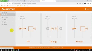 BỘ PHÁT WIFI ỐP TRẦN COMFAST CF-E320N V2