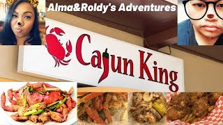 EATING seafood at Cajun King and crepes at Aloha Crepes