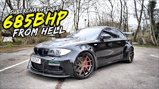 THIS 685BHP *V8 SWAP'D SUPERCHARGED* BMW 1 SERIES IS PURE EVIL!
