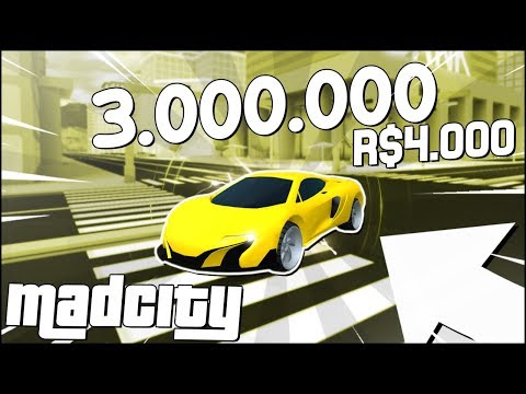 COMPREI UM CARRO PORSCHE DE $500.000 NA CIDADE DO ROBLOX!! (Mad City) 