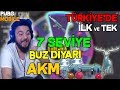 TÜRKİYEDE İLK! BUZ DİYARI AKM 7 SEVİYE YAPTIM! PUBG Mobile Sandık Açılımı