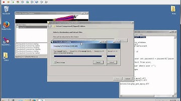 Install Apache PHP MYSQL on Windows 2008 manually