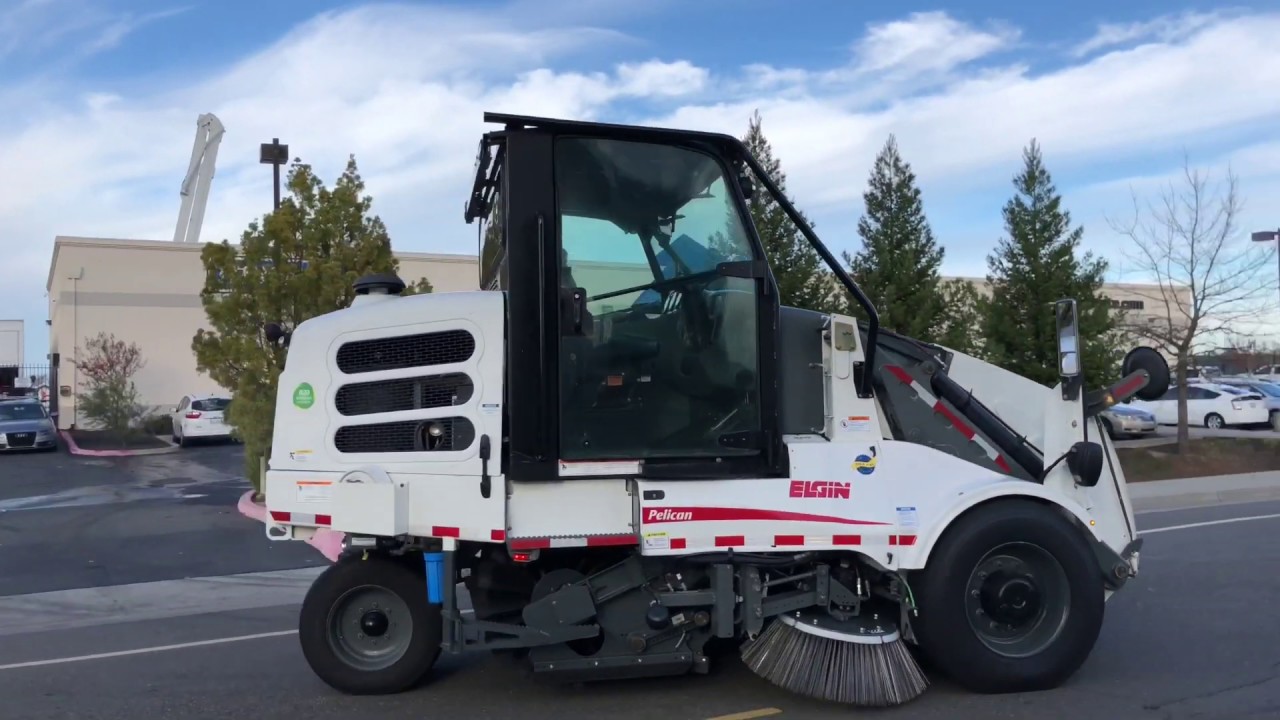 2013 Elgin Pelican Broom Street Sweeper For Sale - YouTube