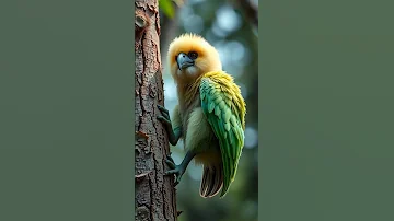 Meet Chunky Nocturnal Kakapo Parrot 