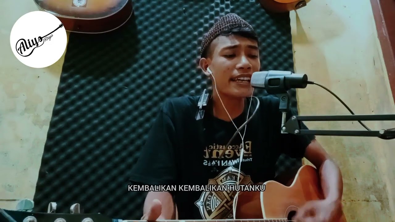 Aliyaraya - hutanku (Iwan fals) cover