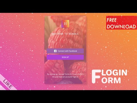 Amazing Login Fom with Html, Css Free - Area Ranking