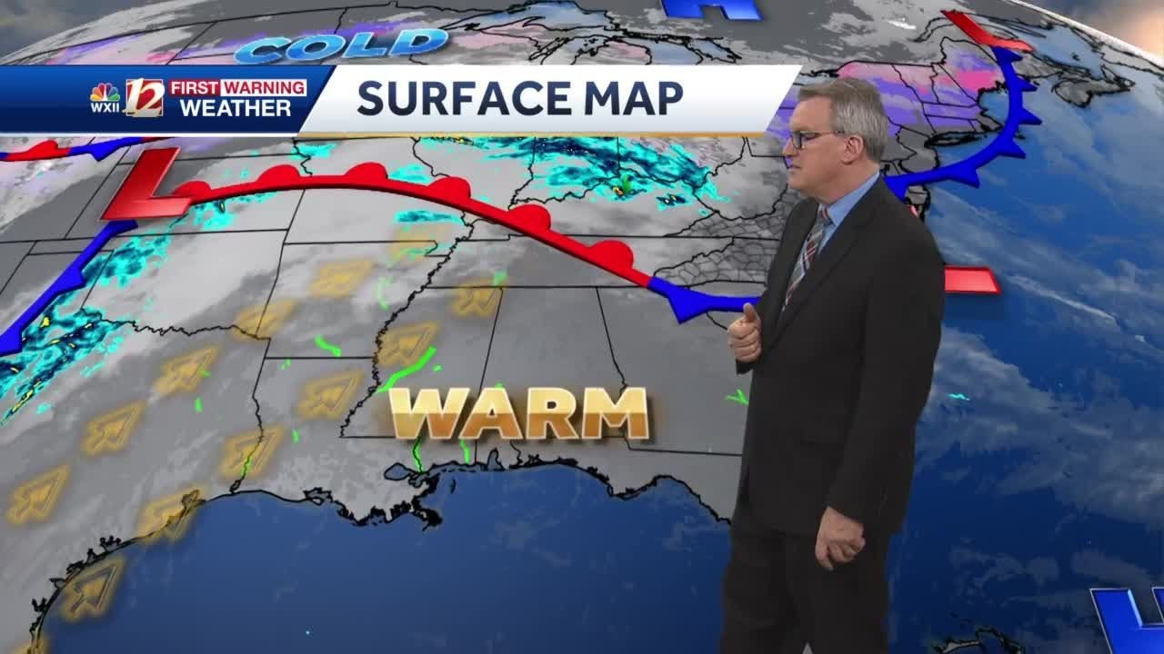 WATCH: Soaring temps, chilly weekend rain - YouTube