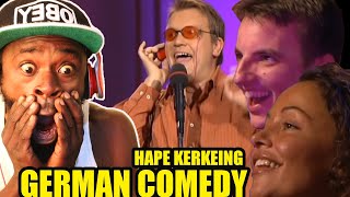 The story Jokes are insane - African Reacts To Hape Kerkeling - Cafe Korten || German Comedy.