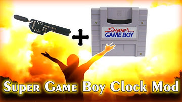 Super Gameboy Clock Fix!!! (With Audio/Video comparison)