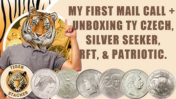 My first mail call + unboxing TY Czech, Silver Seeker, RFT, & Patriotic.