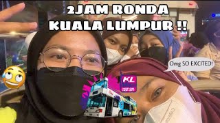 KAMI NAIK BAS TAKDAK BUMBUNG  2 JAM RONDA KUALA LUMPUR 😱😱😱 !!!! screenshot 1