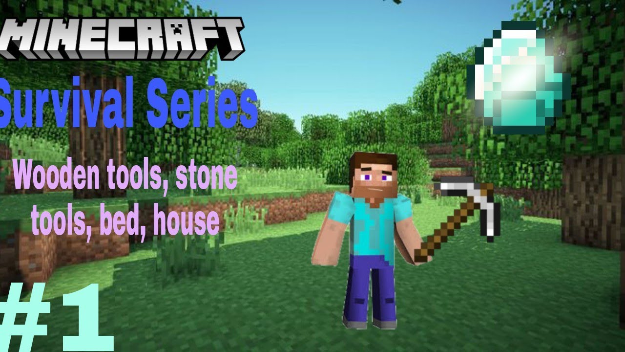 my survival series Minecraft part #1 - YouTube