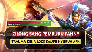 Zilong Pemburu Fanny, Lock Fanny Sampai Trauma Luar Dalam.