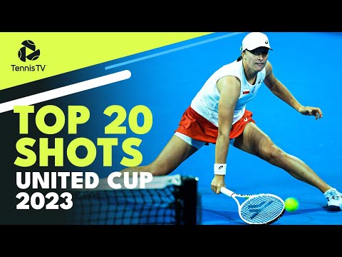 Swiatek Around-The-Net & Rafa Nadal Magic ✨ Top 20 Best Shots at United Cup 2023