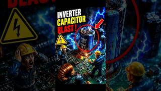 inverter repair capacitor blast problem 😱#repair #shorts#viralreels