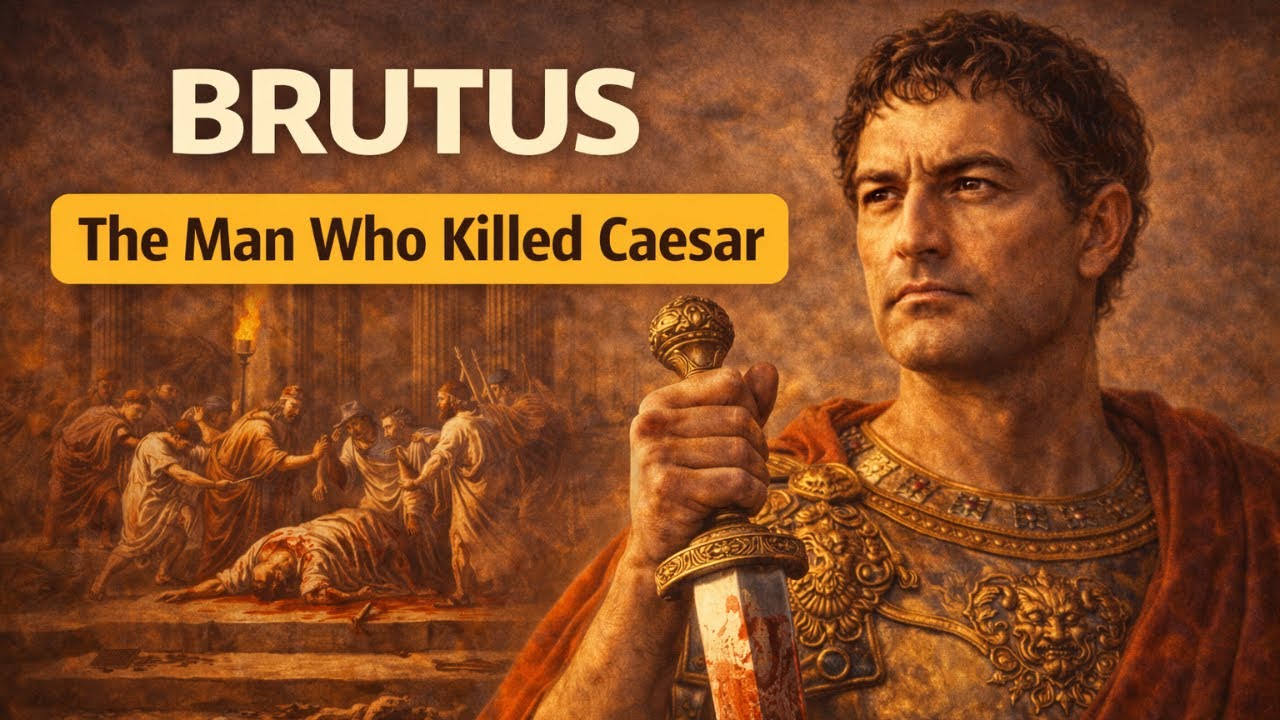 Brutus :The Man Who Killed Caesar to Save Rome | Full Roman History Documentary