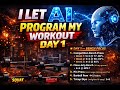 This Is What Happens When You Let AI Train You… Day 1