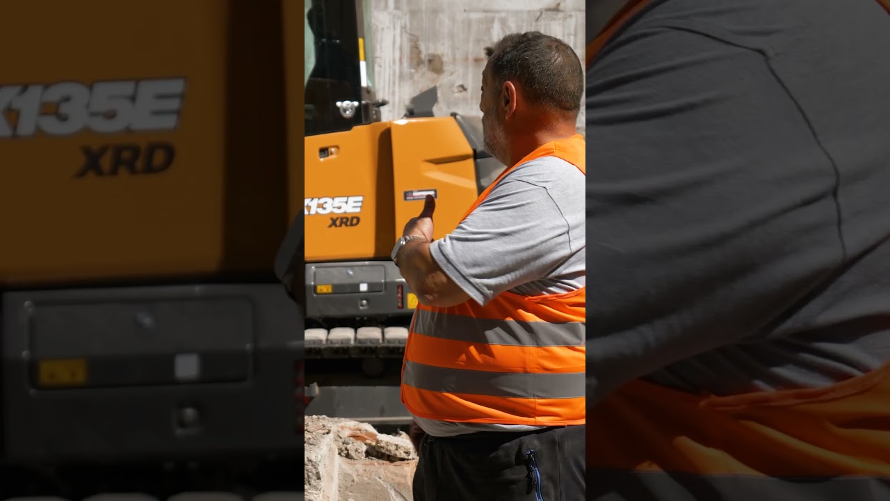 Europe: CASE - Testimonial CX135 XRD - SJTP - France