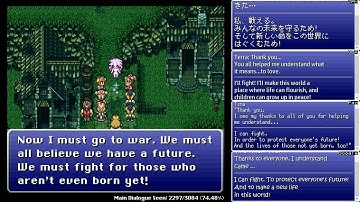 FF6 Translation Comparison #14: Finding Shadow → Finding Umaro