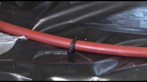 How to install Hep2O underfloor heating staples system