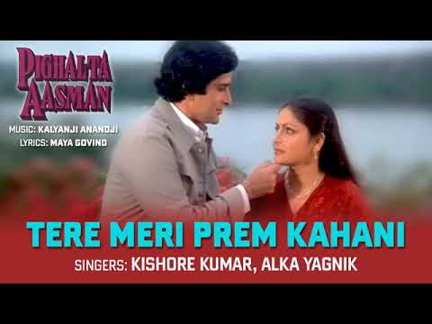 Tere Meri Prem Kahani Pighalta Aasman  Kishore Kumar Alka Yagnik old Song Audio evergreen hits