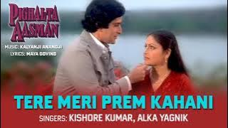 Tere Meri Prem Kahani Pighalta Aasman  Kishore Kumar Alka Yagnik old Song Audio evergreen hits.