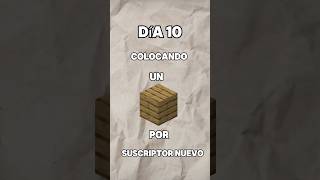 Día 10 colocando un bloque por cada sucriptor nuevo🥵🔥🔥 #yosoydelos7mil #minecraft #apoyo #freefire