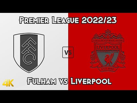 Fulham vs Liverpool Premier League 2022/23 FIFA 22