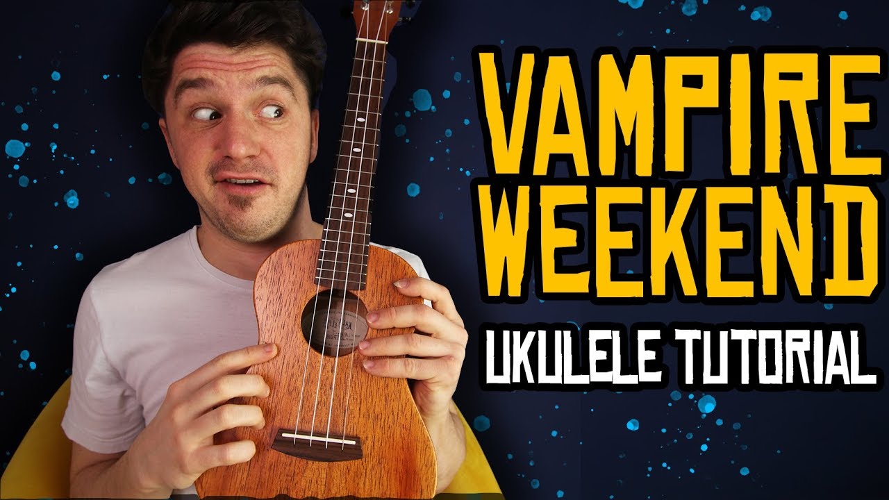 Unbearably White Ukulele Tutorial Vampire Weekend Youtube