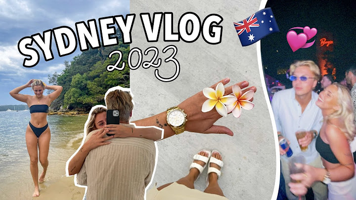 VLOG: BESØGER MIN KÆRESTE I AUSTRALIEN!