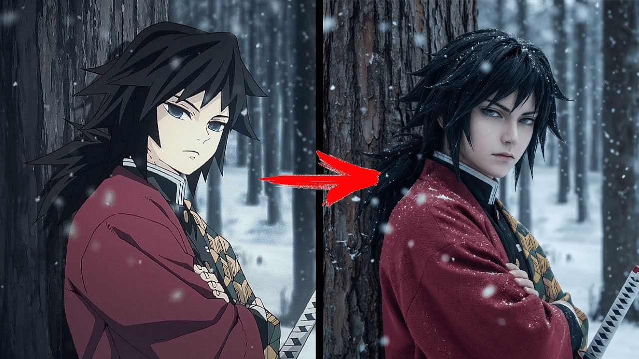 🌊 Demon Slayer (鬼滅の刃) in Real Life PART 2!