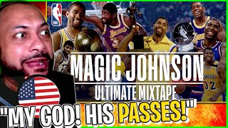 Lebron James Fan Reacts to Magic Johnson ULTIMATE Mixtape!