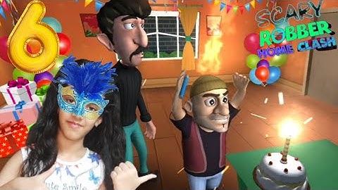 scary robber home clash level 6 | Too hot to candle | Gameplay Walkthrough | iOS android