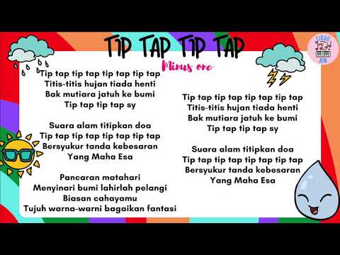 MINUS ONE TIP TAP TIP TAP (AUDIO 116) | PEND. MUZIK TAHUN 5 | UNIT 8: TIP TAP TIP TAP