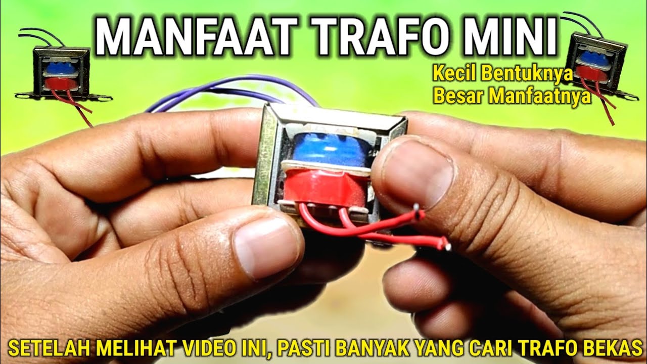 ternyata TRAFO KECIL ini mantap untuk Power Supply Bluetooth Speakers
