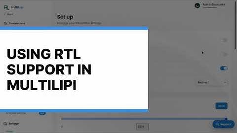 How to Enable RTL Support (Arabic, Hebrew) in MultiLipi