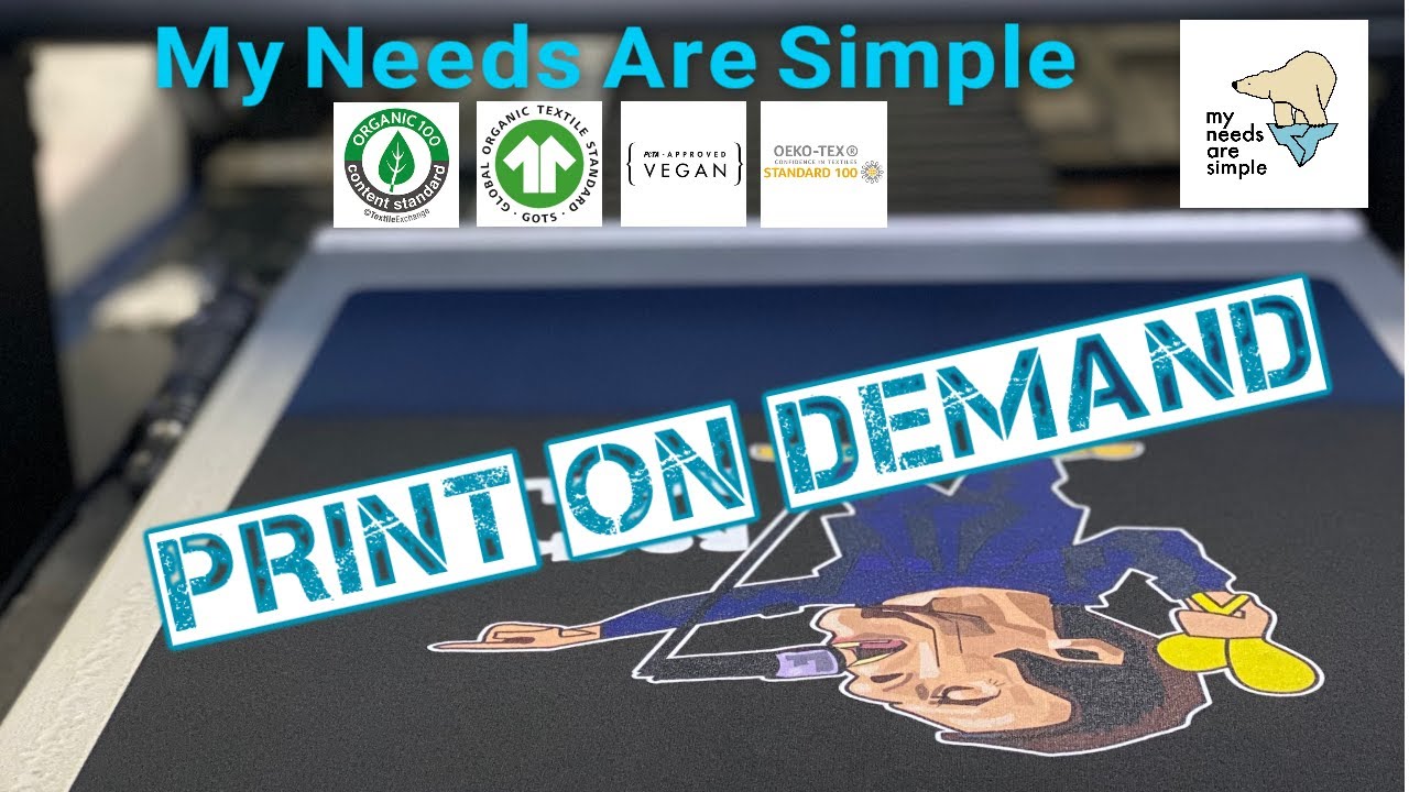 UK Screen Printing Company and on demand printing | My Needs Are Simple