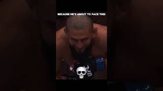 Du Plessis looked nervous here😱 #ufc #viral